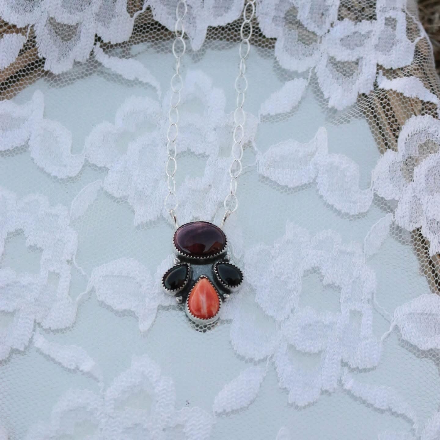 Fern necklace