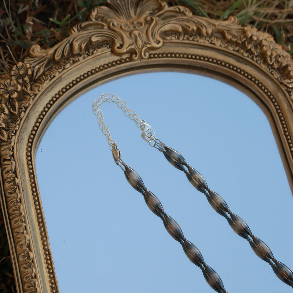3" sterling silver extender with clasp