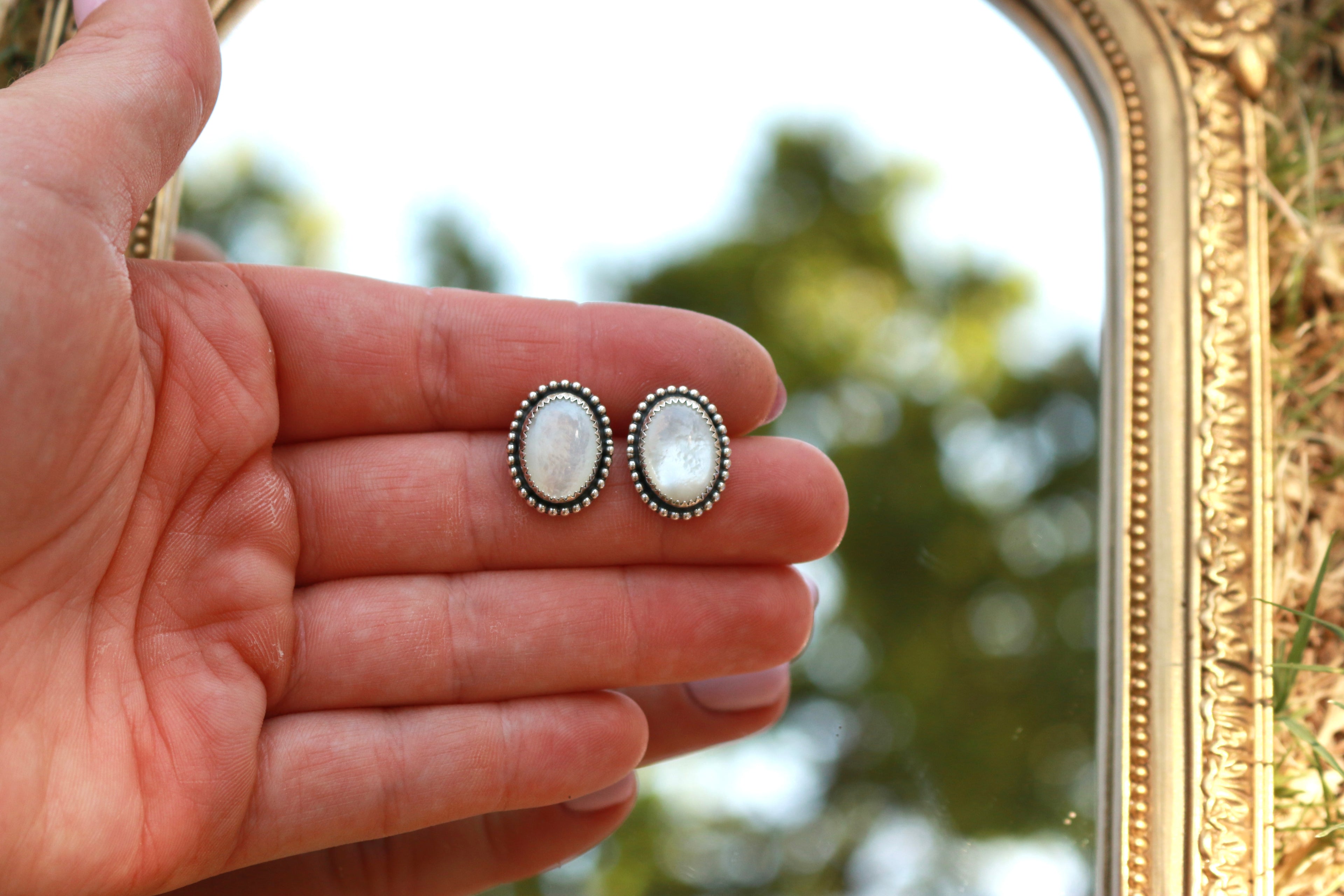 The Birch earrings
